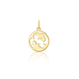 Jvd Colgante Con El Signo De Piscis Chapado En Oro Svlp1080X61Gory 