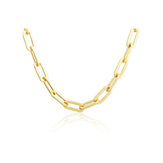 Jvd Collar chapado en oro macizo Svln0583Sj4Go45 