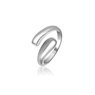 Jvd Anello Aperto Minimalista In Acciaio SSSR0018Xg100 52 Mm — Anello