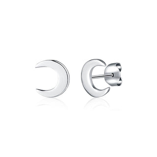 Jvd Pendientes de plata con piedras Crescent Svle2162Xj60000 