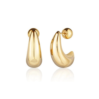 Jvd Pendientes de gota chapados en oro Originali Ssse0158X20Go00 