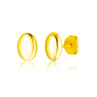 Jvd Semillas Ovaladas Chapadas en Oro Svle3267Xf3Go00 