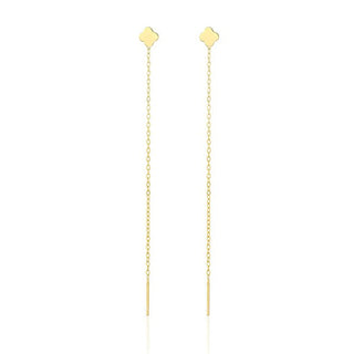 Jvd Preciosos pendientes colgantes chapados en oro Svle3367Xj6Go00 
