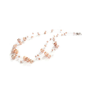 Jwl Luxury Pearls Collar de Perlas Auténticas Levitantes Jl0324 