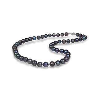 Jwl Luxury Pearls Collar con auténticas perlas azules metalizadas Jl0265 