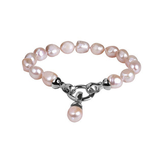 Jwl Luxury Pearls Pulsera de Perlas Rosas Originales Jl0556 