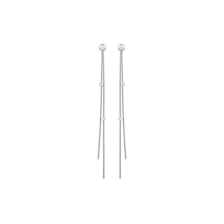 Jwl Luxury Pearls Pendientes de cadena con perlas 2 en 1 Jl0428 