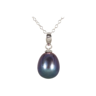 Jwl Luxury Pearls Colgante Con Perla Azul Derecha Jl0439 