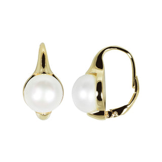 Jwl Luxury Pearls Pendientes chapados en oro con perlas auténticas Jl0532 