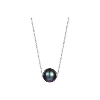 Jwl Luxury Pearls Collar de perlas negras para mujer Jl0582 (Cadena, Colgante) 