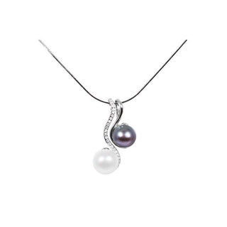 Jwl Luxury Pearls Collar De Perlas 3 En 1 Jl0540 (Cadena, Colgante, Colgante) 