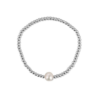 Jwl Luxury Pearls Pulsera Con Cuentas Y Auténtica Perla De Agua Dulce Jl0713 