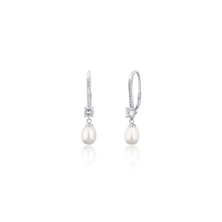 Jwl Luxury Pearls Orecchini Di Lusso In Argento Con Perle Vere JL0717 — Orecchini