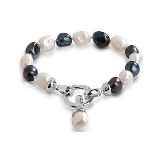 Jwl Luxury Pearls Pulsera de Perlas a la Derecha en Dos Tonalidades Jl0317 