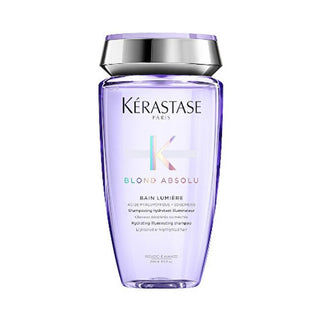 Kérastase Moisturizing and Illuminating Shampoo for Lightened Hair and Highlights Blond Absolu Bain Lumière (Illuminating Moisturizing Shampoo) - Volume: 500 Ml 