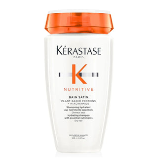 Kérastase Moisturizing Shampoo for Dry Hair Nutri Tive Bain Satin (Moisturizing Shampoo) - Volume: 250 ml 