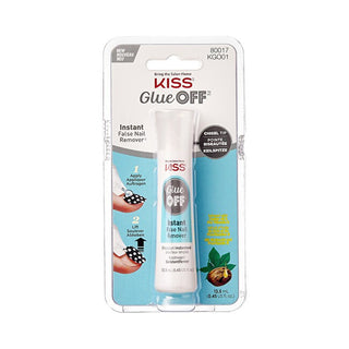 Kiss Rimuovi-Unghie Finte Con Colla 13,5 ml — Adesivo per unghie