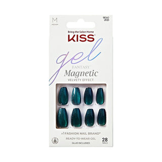 Kiss Gel Fantasy Magnetic Camaleonte Unghie In Gel 28 pz — Unghie Artificiali