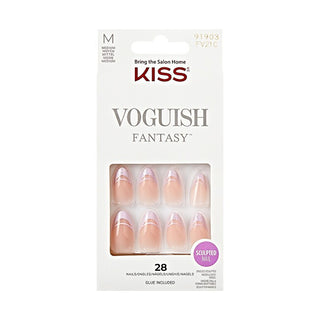 Kiss Unghie Voguish Fantasy 28 pezzi — Unghie in gel