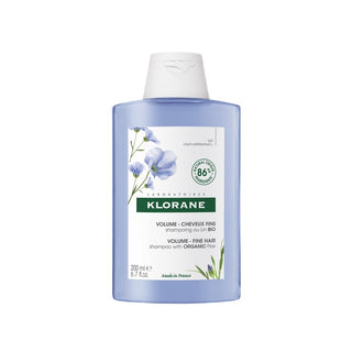 Klorane Shampoo til fint hår Bio Len (Volumengivende shampoo) - Volumen: 200 Ml 