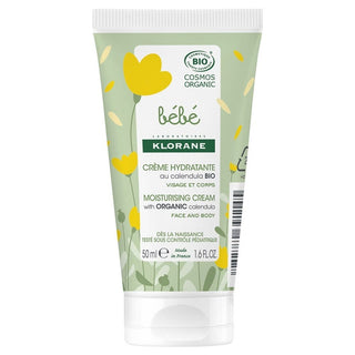 Klorane Bebe Økologisk Calendula Fugtighedscreme (Fugtighedscreme) 50 Ml 