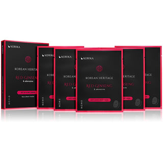 Korika Korean Heritage Set Maschere Anti-Età in Tessuto 5 × 25 g — Maschere Viso
