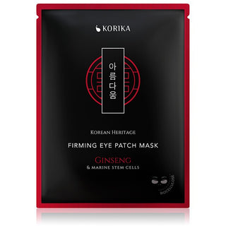 Korika Maschera Rassodante Per Gli Occhi In Biocellulosa Korean Heritage 2 Pezzi — Maschera occhi in biocellulosa