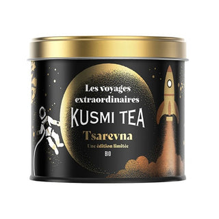 Kusmi Tea Té a granel ecológico Tsarevna 2025 en lata 120 G 