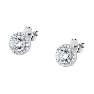 La Petite Story Elegantes pendientes de plata con circonitas plata Lps01Awv02 