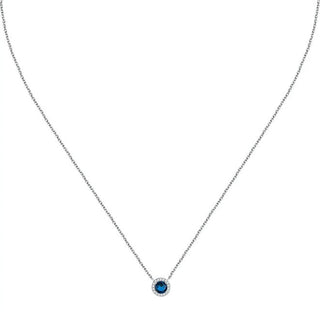 La Petite Story Elegante Collar de plata con circonitas plata Lps10Awv07 