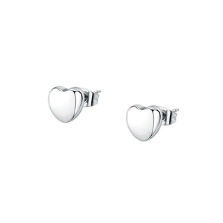 La Petite Story Delicados Pendientes de Acero Corazones Lps01Ayq116 