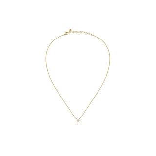 La Petite Story Collar con lazo de la amistad chapado en oro Lps10Arr111 