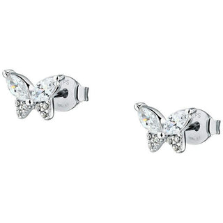 La Petite Story Pendientes De Plata Mariposas Con Circonitas Plata Lps01Awv91 