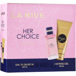 La Rive Her Choice - Edp 100 Ml + Shower Gel 100 Ml 