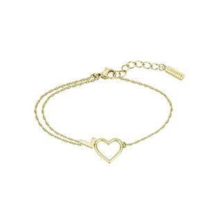 Lacoste Damenarmband vergoldet mit Herz Volte 2040016 