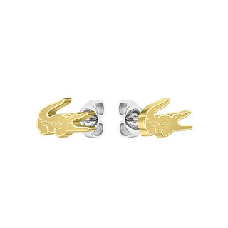 Lacoste Orecchini Coccodrillo Placcati Oro 2040051 — Orecchini