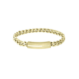 Lacoste Bracciale Placcato Oro Adventurer 2040092 — Bracciale