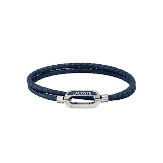 Lacoste Herren-Lederarmband Starboard 2040112 - Länge: 17,5 Cm 