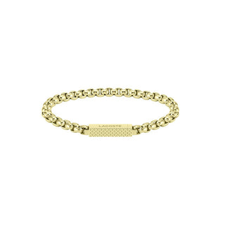 Lacoste Bracciale Placcato Oro L'Essentiel 2040124 17,5 Cm — Bracciale
