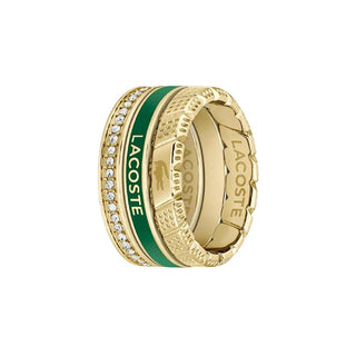 Lacoste Set Anelli In Acciaio 2040282 52 Mm — Set Anelli