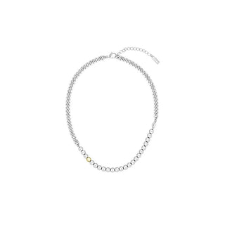 Lacoste Collana Elegante In Acciaio Orbe 2040335 — Collana