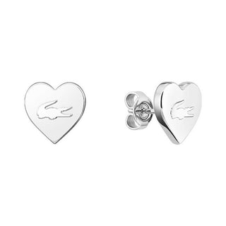 Lacoste Orecchini Cuore Coccodrillo 2040421 — Orecchini