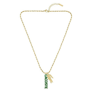 Lacoste Collana Alla Moda In Acciaio Placcato Oro Umpire 2040488 — Collana