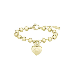 Lacoste Armband mit goldplattierten Kugeln Love My Croc 2040506 