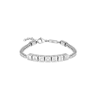 Lacoste Originales Herrenarmband aus Stahl Script 2040521 