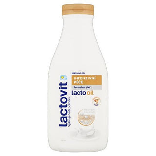 Lactovit Bagnoschiuma Olio Mandorle Intensive Care Lactooil 500 ml — Bagnoschiuma