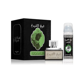 Lattafa Sheikh Al Shuyukh Black - Edp 50 Ml + Deodorant Ve Spray 50 Ml 