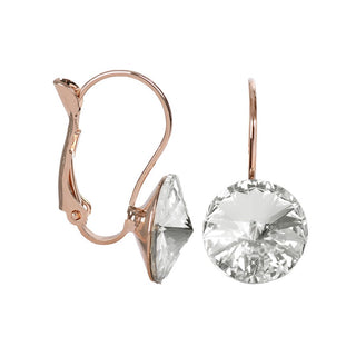 Levien Pendientes de bronce con cristales Rivoli Crystal 