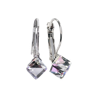 Levien Elegantes pendientes Cube Vitrail Light 