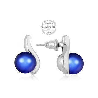 Levien Pendientes de moda para mujer Pearl Wave 